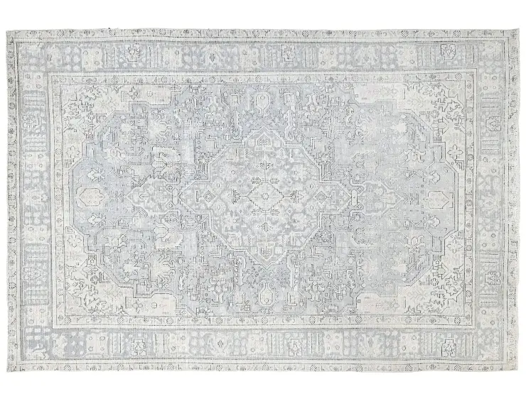 Blau Persien Persischer Vintage Teppich  287 x 192 cm