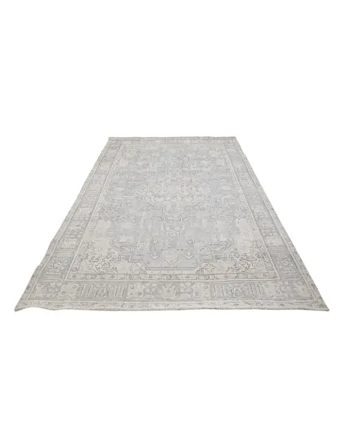 Blau Persien Persischer Vintage Teppich  287 x 192 cm