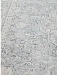 Blau Persien Persischer Vintage Teppich  287 x 192 cm