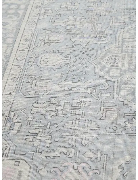 Blau Persien Persischer Vintage Teppich  287 x 192 cm