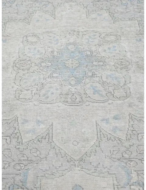 Grau Persien Persischer Vintage Teppich  284 x 196 cm