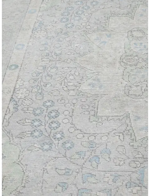 Grau Persien Persischer Vintage Teppich  284 x 196 cm