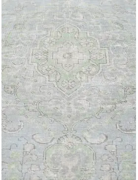 Blau Persien Persischer Vintage Teppich  317 x 220 cm