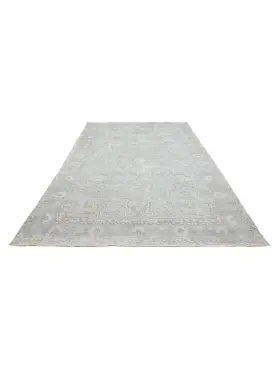 Blau Persien Persischer Vintage Teppich  317 x 220 cm