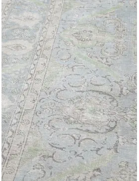 Blau Persien Persischer Vintage Teppich  317 x 220 cm