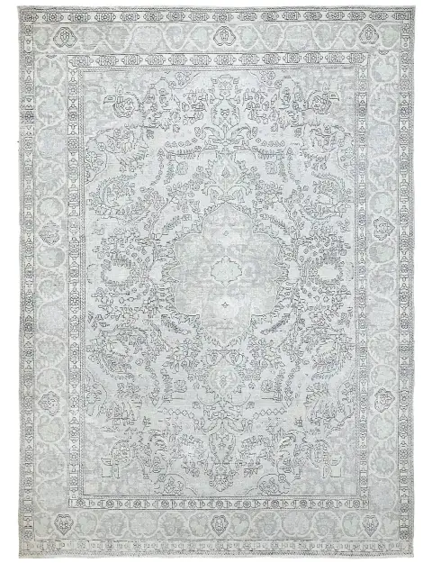 Blau Persien Persischer Vintage Teppich  335 x 239 cm