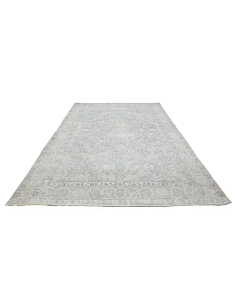 Blau Persien Persischer Vintage Teppich  335 x 239 cm