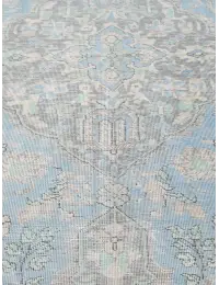 Blå persia Persisk vintage teppe  341 x 247 cm