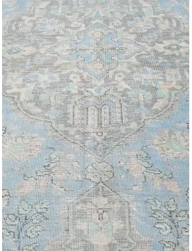 Blau Persien Persischer Vintage Teppich  341 x 247 cm