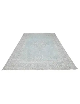 Blau Persien Persischer Vintage Teppich  341 x 247 cm