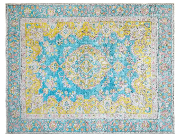 Blau Persien Persischer Vintage Teppich  322 x 250 cm