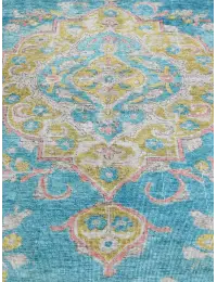 Blau Persien Persischer Vintage Teppich  322 x 250 cm