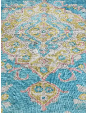 Azul Persia Alfombra persa vintage  322 x 250 cm