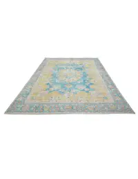 Blau Persien Persischer Vintage Teppich  322 x 250 cm