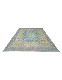 Blau Persien Persischer Vintage Teppich  322 x 250 cm