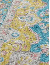 Blau Persien Persischer Vintage Teppich  322 x 250 cm