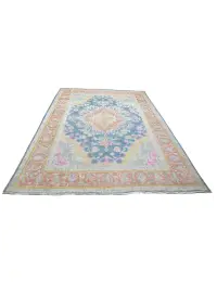 Blau Persien Persischer Vintage Teppich  400 x 307 cm