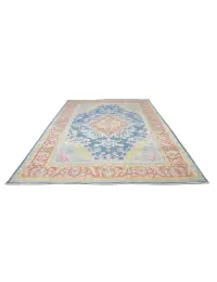 Blau Persien Persischer Vintage Teppich  400 x 307 cm