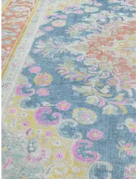 Blau Persien Persischer Vintage Teppich  400 x 307 cm