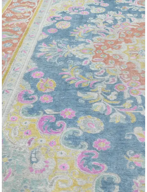 Blau Persien Persischer Vintage Teppich  400 x 307 cm