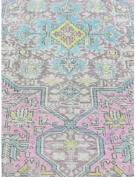 Grå Persia Persisk vintage teppe  279 x 192 cm