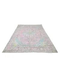 Grau Persien Persischer Vintage Teppich  279 x 192 cm