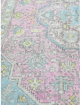 Grå Persia Persisk vintage teppe  279 x 192 cm