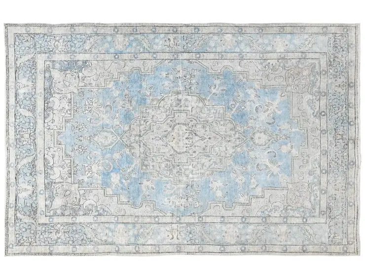Blå persia Persisk vintage teppe  306 x 199 cm