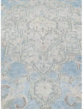 Blå Persia Persisk vintage teppe  306 x 199 cm