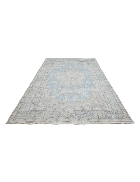 Bleu Persan Tapis Persan vintage  306 x 199 cm