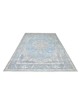 Blå Persia Persisk vintage teppe  306 x 199 cm