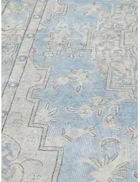 Blå persia Persisk vintage teppe  306 x 199 cm