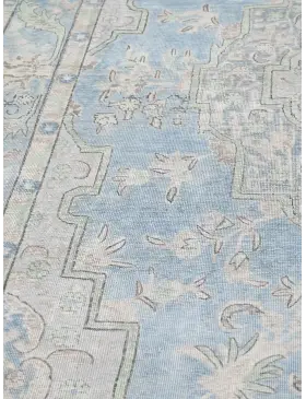 Blå Persia Persisk vintage teppe  306 x 199 cm