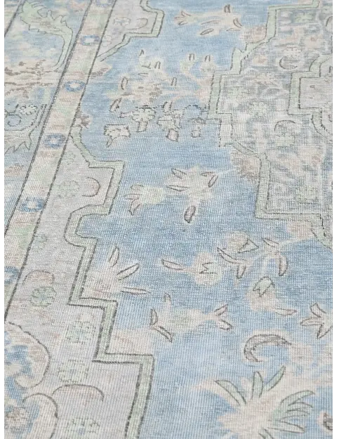 Bleu Persan Tapis Persan vintage  306 x 199 cm