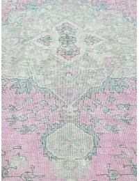 Grau Persien Persischer Vintage Teppich  283 x 196 cm