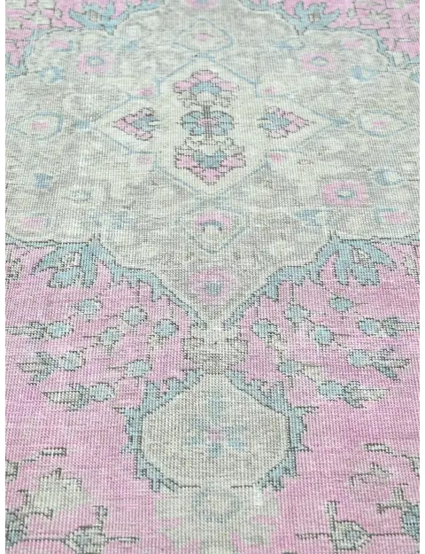 Grau Persien Persischer Vintage Teppich  283 x 196 cm