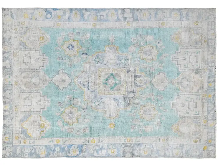 Bleu Persan Tapis Persan vintage  256 x 180 cm