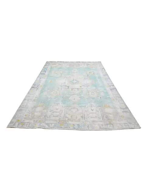 Blau Persien Persischer Vintage Teppich  256 x 180 cm
