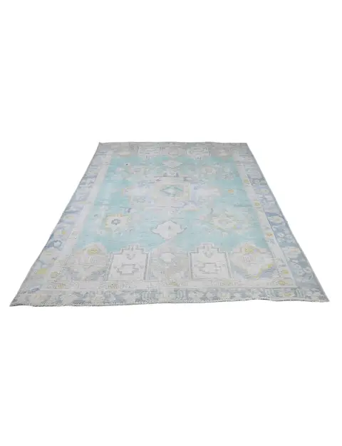 Blau Persien Persischer Vintage Teppich  256 x 180 cm