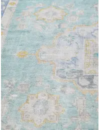 Bleu Persan Tapis Persan vintage  256 x 180 cm