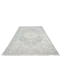 Blau Persien Persischer Vintage Teppich  274 x 194 cm