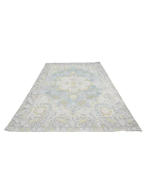 Blau Persien Persischer Vintage Teppich  274 x 194 cm