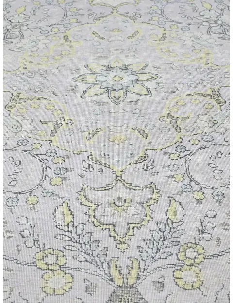 Grau Persien Persischer Vintage Teppich  297 x 200 cm