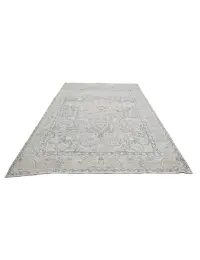 Grau Persien Persischer Vintage Teppich  297 x 200 cm