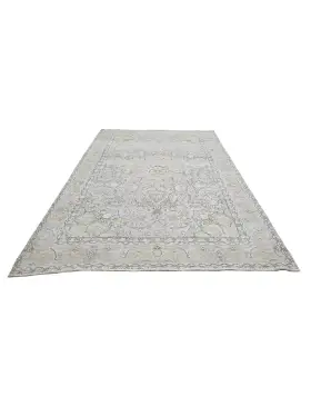 Grau Persien Persischer Vintage Teppich  297 x 200 cm