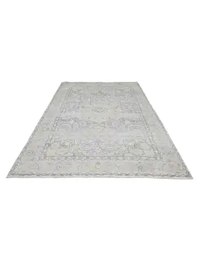 Grau Persien Persischer Vintage Teppich  297 x 200 cm