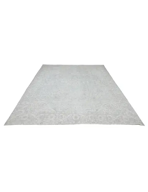 Blau Persien Persischer Vintage Teppich  365 x 294 cm