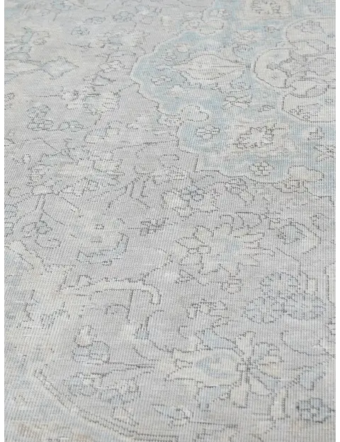 Blau Persien Persischer Vintage Teppich  365 x 294 cm