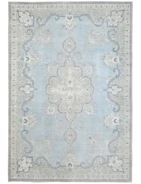 Blau Persien Persischer Vintage Teppich  326 x 223 cm