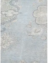 Blau Persien Persischer Vintage Teppich  326 x 223 cm